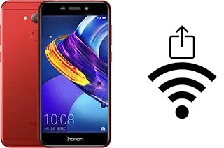 So generieren Sie einen QR-Code mit dem Wifi-Passwort auf einem Honor 6C Pro