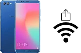 So generieren Sie einen QR-Code mit dem Wifi-Passwort auf einem Honor View 10