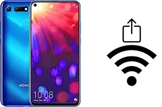 So generieren Sie einen QR-Code mit dem Wifi-Passwort auf einem Honor View 20