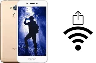 So generieren Sie einen QR-Code mit dem Wifi-Passwort auf einem Honor 6A (Pro)