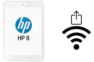 So generieren Sie einen QR-Code mit dem Wifi-Passwort auf einem HP 8