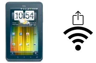 So generieren Sie einen QR-Code mit dem Wifi-Passwort auf einem HTC EVO View 4G