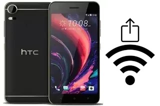 So generieren Sie einen QR-Code mit dem Wifi-Passwort auf einem HTC Desire 10 Compact