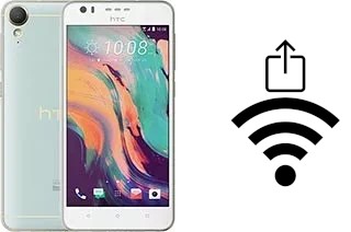 So generieren Sie einen QR-Code mit dem Wifi-Passwort auf einem HTC Desire 10 Lifestyle