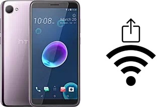 So generieren Sie einen QR-Code mit dem Wifi-Passwort auf einem HTC Desire 12