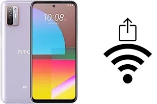 So generieren Sie einen QR-Code mit dem Wifi-Passwort auf einem HTC Desire 21 Pro 5G