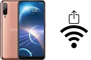 So generieren Sie einen QR-Code mit dem Wifi-Passwort auf einem HTC Desire 22 Pro