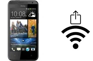 So generieren Sie einen QR-Code mit dem Wifi-Passwort auf einem HTC Desire 300