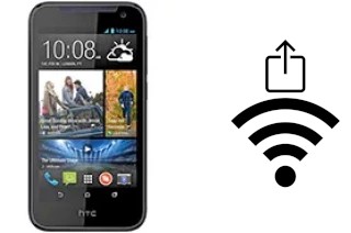 So generieren Sie einen QR-Code mit dem Wifi-Passwort auf einem HTC Desire 310