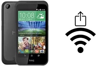 So generieren Sie einen QR-Code mit dem Wifi-Passwort auf einem HTC Desire 320