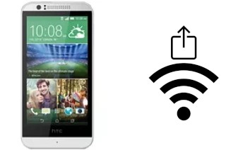 So generieren Sie einen QR-Code mit dem Wifi-Passwort auf einem HTC Desire 510