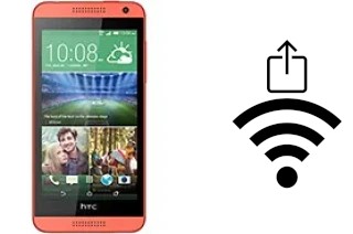 So generieren Sie einen QR-Code mit dem Wifi-Passwort auf einem HTC Desire 610