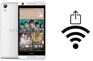 So generieren Sie einen QR-Code mit dem Wifi-Passwort auf einem HTC Desire 626