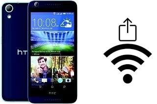 So generieren Sie einen QR-Code mit dem Wifi-Passwort auf einem HTC Desire 626G+