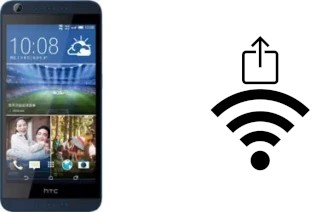 So generieren Sie einen QR-Code mit dem Wifi-Passwort auf einem HTC Desire 626G