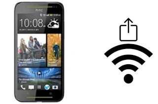 So generieren Sie einen QR-Code mit dem Wifi-Passwort auf einem HTC Desire 700