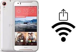 So generieren Sie einen QR-Code mit dem Wifi-Passwort auf einem HTC Desire 830