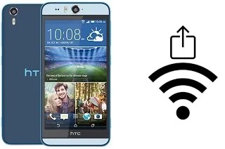 So generieren Sie einen QR-Code mit dem Wifi-Passwort auf einem HTC Desire Eye