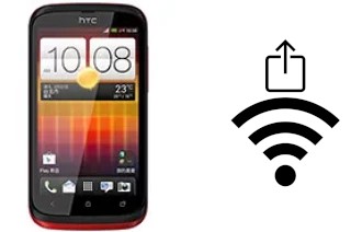 So generieren Sie einen QR-Code mit dem Wifi-Passwort auf einem HTC Desire Q