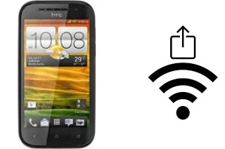 So generieren Sie einen QR-Code mit dem Wifi-Passwort auf einem HTC Desire SV