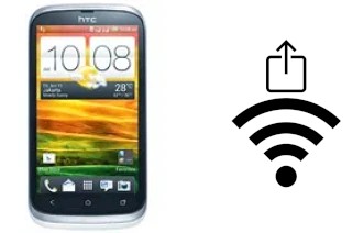 So generieren Sie einen QR-Code mit dem Wifi-Passwort auf einem HTC Desire V