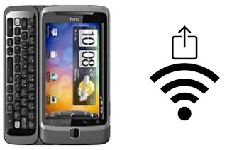 So generieren Sie einen QR-Code mit dem Wifi-Passwort auf einem HTC Desire Z