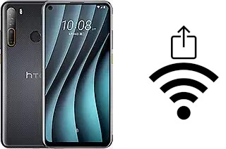 So generieren Sie einen QR-Code mit dem Wifi-Passwort auf einem HTC Desire 20 Pro