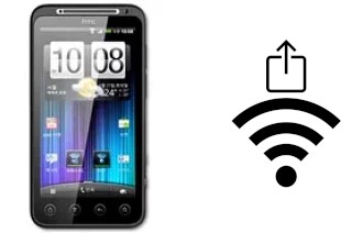 So generieren Sie einen QR-Code mit dem Wifi-Passwort auf einem HTC Evo 4G+