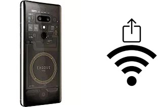 So generieren Sie einen QR-Code mit dem Wifi-Passwort auf einem HTC Exodus 1