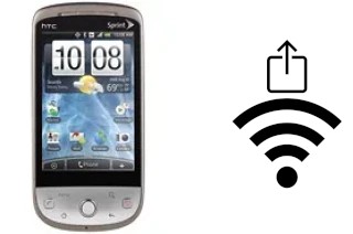 So generieren Sie einen QR-Code mit dem Wifi-Passwort auf einem HTC Hero CDMA