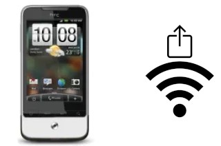 So generieren Sie einen QR-Code mit dem Wifi-Passwort auf einem HTC Legend