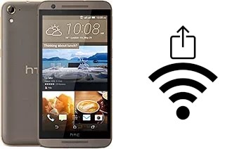 So generieren Sie einen QR-Code mit dem Wifi-Passwort auf einem HTC One E9s dual sim