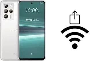 So generieren Sie einen QR-Code mit dem Wifi-Passwort auf einem HTC U23 Pro