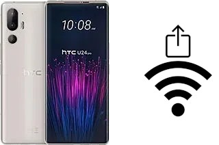 So generieren Sie einen QR-Code mit dem Wifi-Passwort auf einem HTC U24 Pro