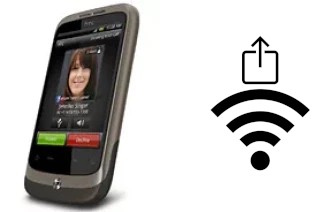 So generieren Sie einen QR-Code mit dem Wifi-Passwort auf einem HTC Wildfire