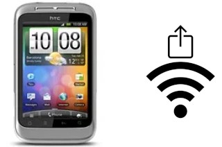 So generieren Sie einen QR-Code mit dem Wifi-Passwort auf einem HTC Wildfire S