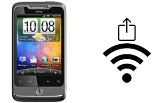 So generieren Sie einen QR-Code mit dem Wifi-Passwort auf einem HTC Wildfire CDMA