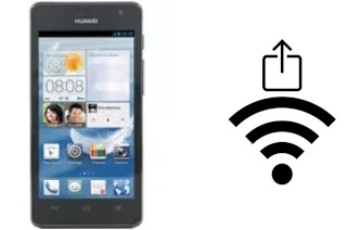 So generieren Sie einen QR-Code mit dem Wifi-Passwort auf einem Huawei Ascend G526