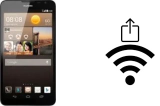 So generieren Sie einen QR-Code mit dem Wifi-Passwort auf einem Huawei Ascend Mate 2 4G