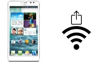 So generieren Sie einen QR-Code mit dem Wifi-Passwort auf einem Huawei Ascend Mate