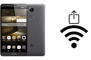 So generieren Sie einen QR-Code mit dem Wifi-Passwort auf einem Huawei Ascend Mate7 Monarch