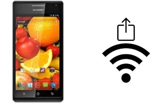 So generieren Sie einen QR-Code mit dem Wifi-Passwort auf einem Huawei Ascend P1 XL U9200E