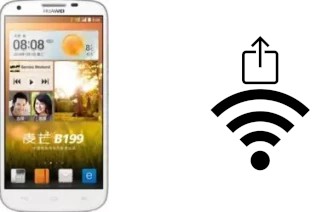 So generieren Sie einen QR-Code mit dem Wifi-Passwort auf einem Huawei B199