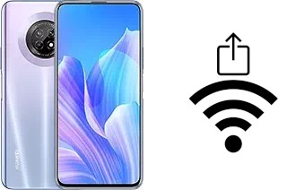 So generieren Sie einen QR-Code mit dem Wifi-Passwort auf einem Huawei Enjoy 20 Plus 5G