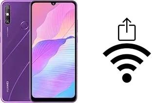 So generieren Sie einen QR-Code mit dem Wifi-Passwort auf einem Huawei Enjoy 20e