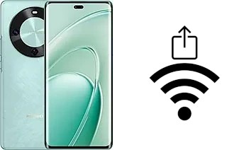 So generieren Sie einen QR-Code mit dem Wifi-Passwort auf einem Huawei Enjoy 70X