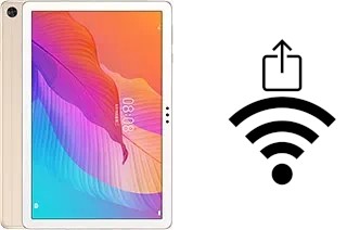 So generieren Sie einen QR-Code mit dem Wifi-Passwort auf einem Huawei MatePad T 10s