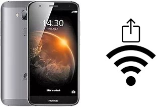 So generieren Sie einen QR-Code mit dem Wifi-Passwort auf einem Huawei G7 Plus