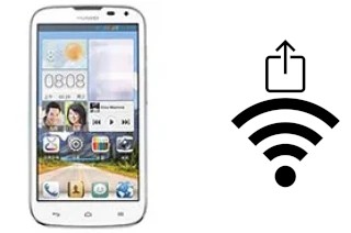 So generieren Sie einen QR-Code mit dem Wifi-Passwort auf einem Huawei Ascend G730