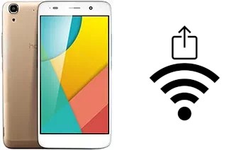 So generieren Sie einen QR-Code mit dem Wifi-Passwort auf einem Huawei Y6